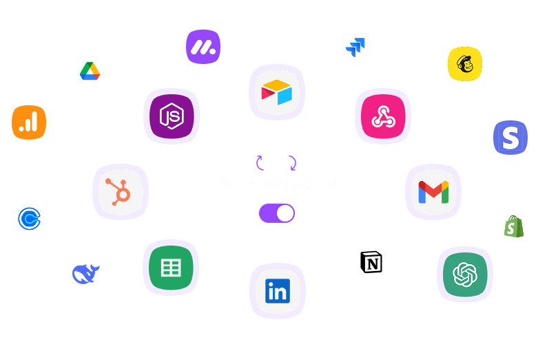 Latenode White Label - Turn on integrations